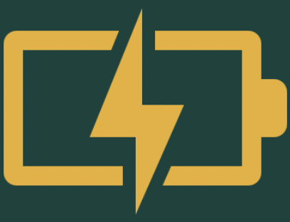 Batterie mit Blitz